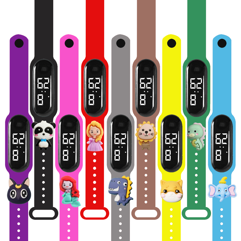 Smartwatch Digital Watches For Kid Boy - Jam Tangan Pintar Multi-warna Untuk Anak