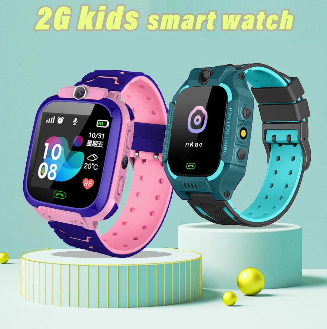 Smartwatch Digital Watches For Kid Boy - Q12 jam tangan pintar anak 2G