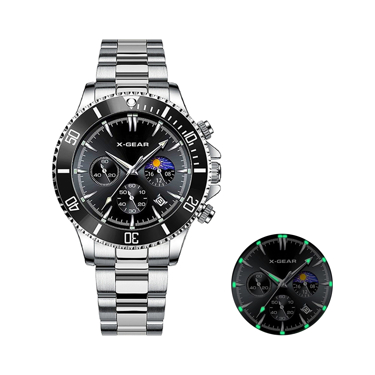 Xwatch Smartwatch - X-GEAR Jam Tangan Kuarsa Pria Kalender