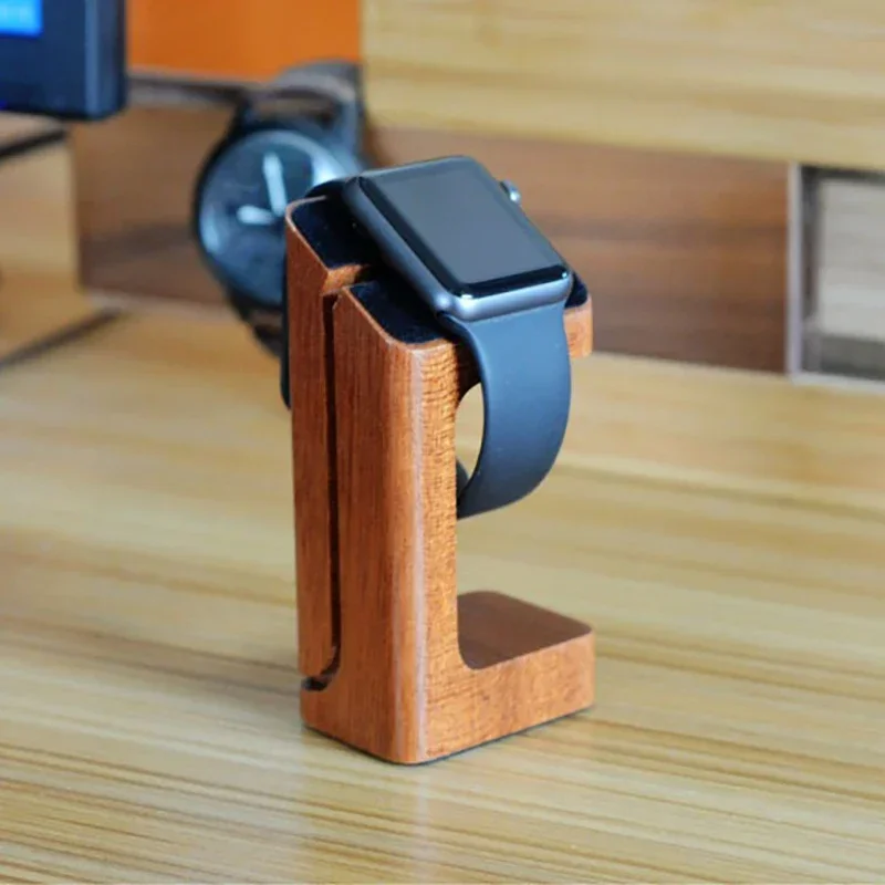 Pengisi daya jam Apple kayu du - Smartwatch Apple Watch ulasan dan harga