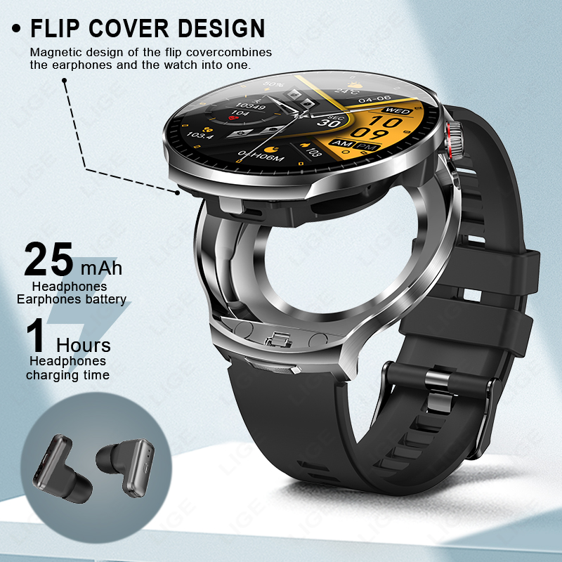 Jam Tangan Pintar LIGE untuk P - Smartwatch Noise Watches For Men ulasan dan harga