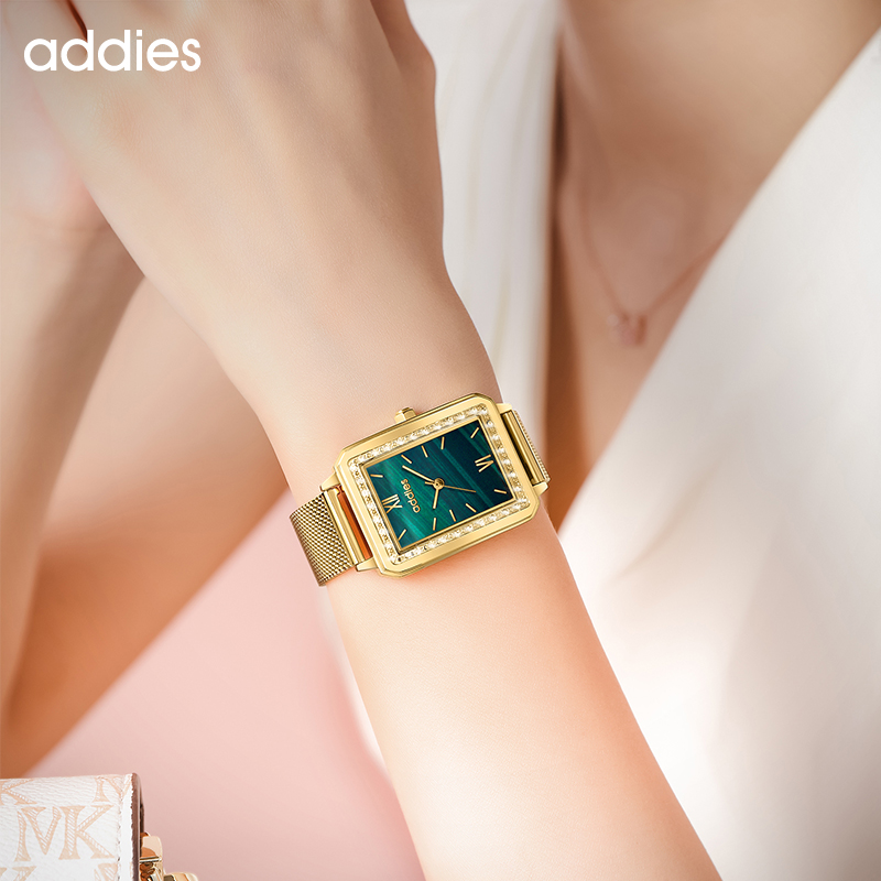 ADDIES Jam Tangan Wanita Kuars - Mesh Stainless Strap ulasan dan harga