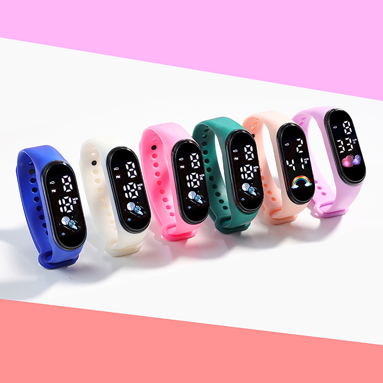 Jam Tangan Pintar Kawaii untuk - Smartwatch Digital Watches For Kid Boy ulasan dan harga