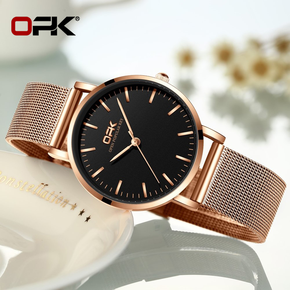 OPK 8101 Jam Tangan Wanita Jam - Mesh Stainless Strap ulasan dan harga