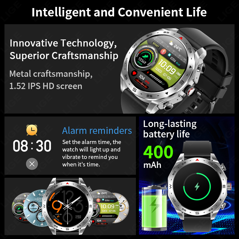 Jam Tangan Pintar Baru TWS 2in - Smartwatch Noise Watches For Men ulasan dan harga