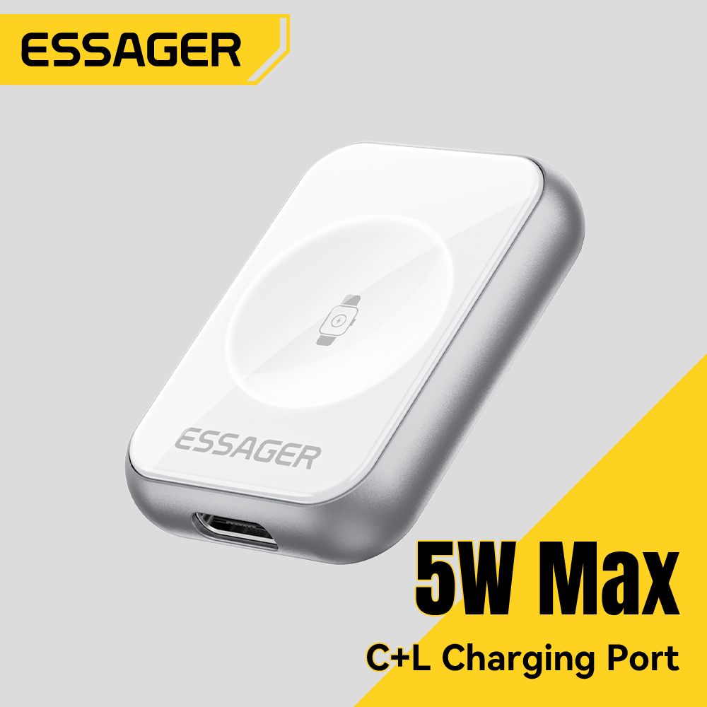 Pengisi Daya Nirkabel Magnetik - Smartwatch Apple Watch ulasan dan harga