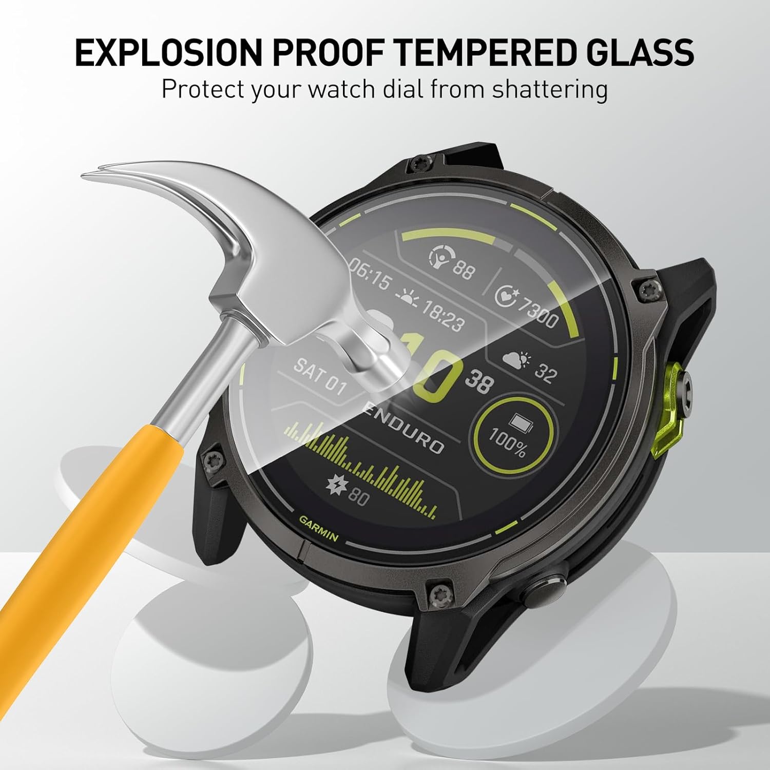 Film Kaca Tempered untuk Garmi - Xwatch Smartwatch ulasan dan harga
