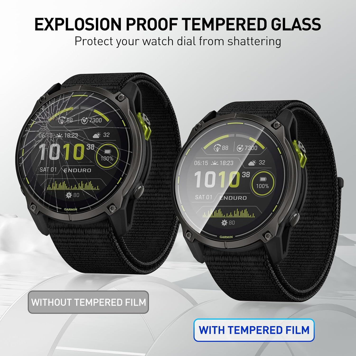 Film Kaca Tempered untuk Garmi - Xwatch Smartwatch ulasan dan harga