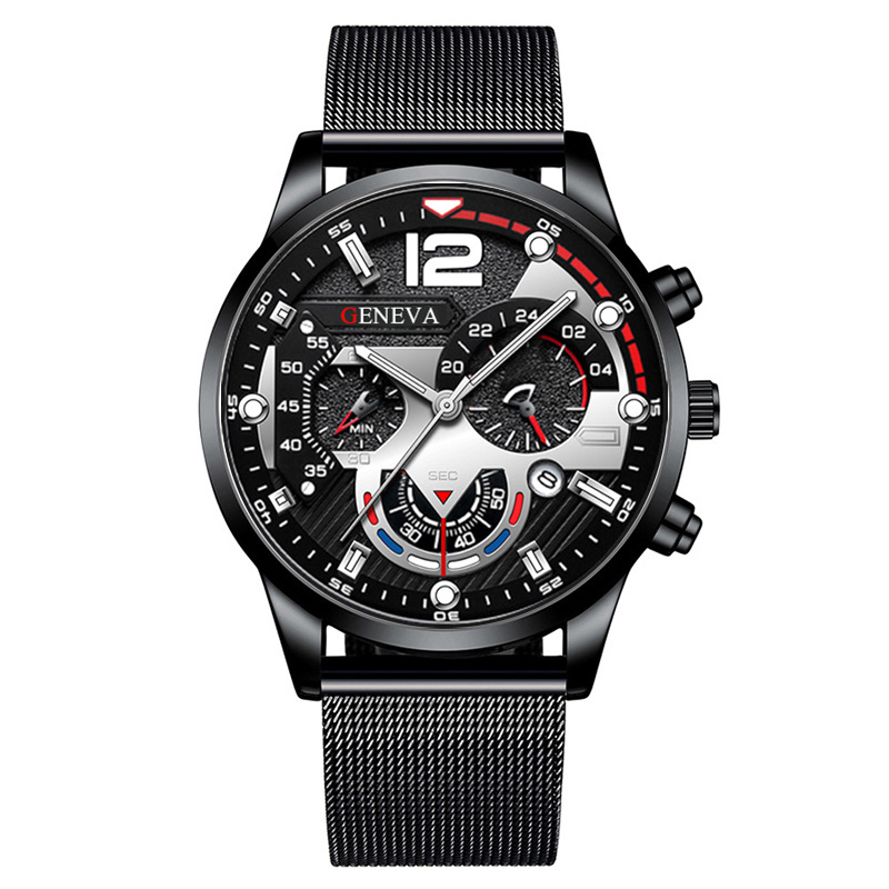 Jam Tangan Kuarsa Pria Modis T - Mesh Stainless Strap ulasan dan harga