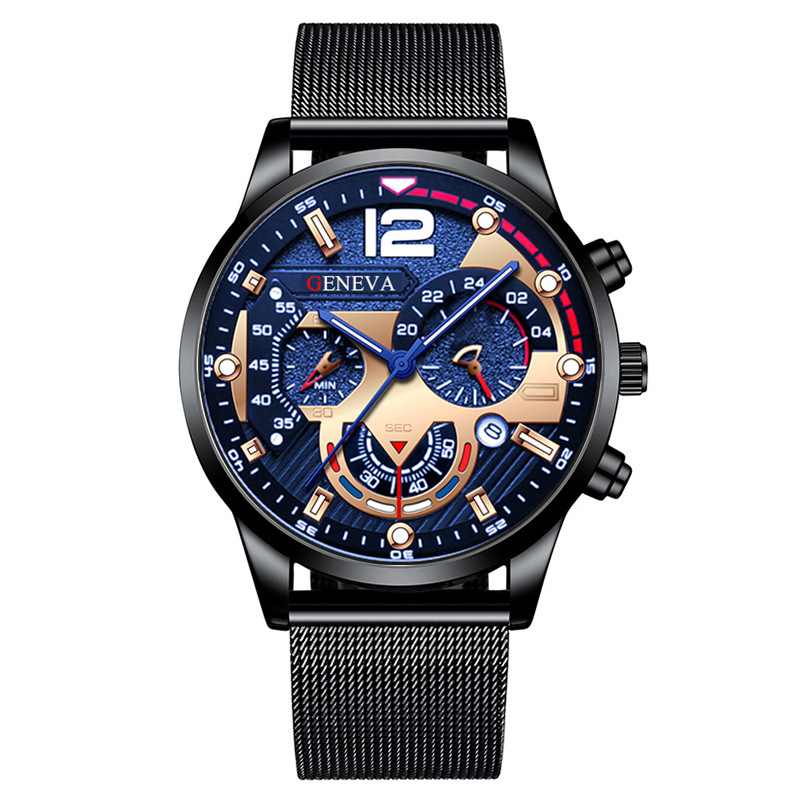 Jam Tangan Kuarsa Pria Modis T - Mesh Stainless Strap ulasan dan harga
