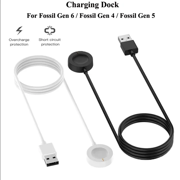Dok Pengisi Daya Magnetik USB  - Fossil Watches Smartwatch Charger ulasan dan harga