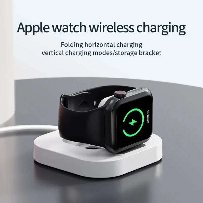 Stasiun Pengisian Daya Nirkabe - Smartwatch Apple Watch ulasan dan harga