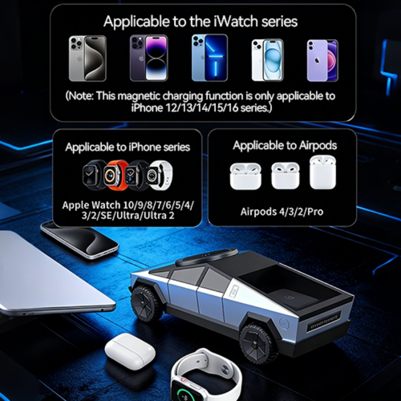 Stasiun Pengisian Daya Nirkabe - Smartwatch Apple Watch ulasan dan harga