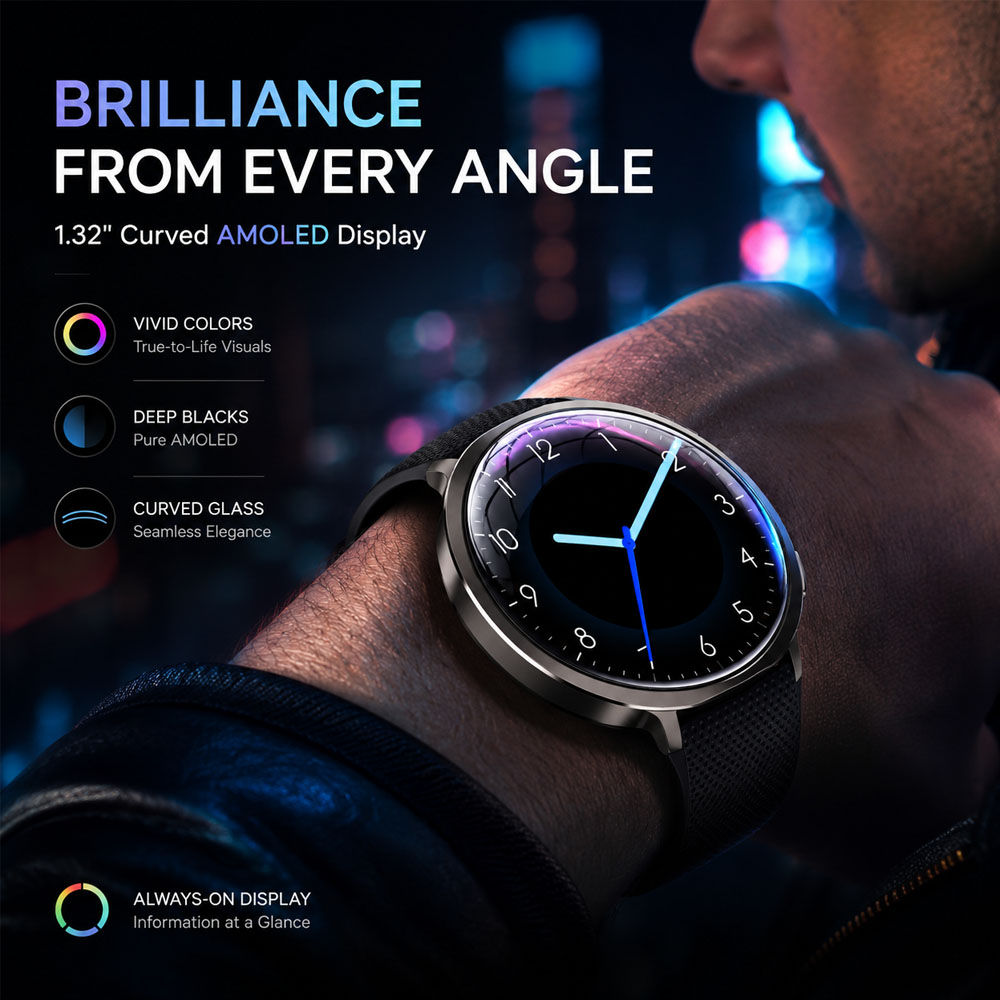 Jam Tangan Pintar Premium AMOL - Smartwatch Premium Watches For Men ulasan dan harga