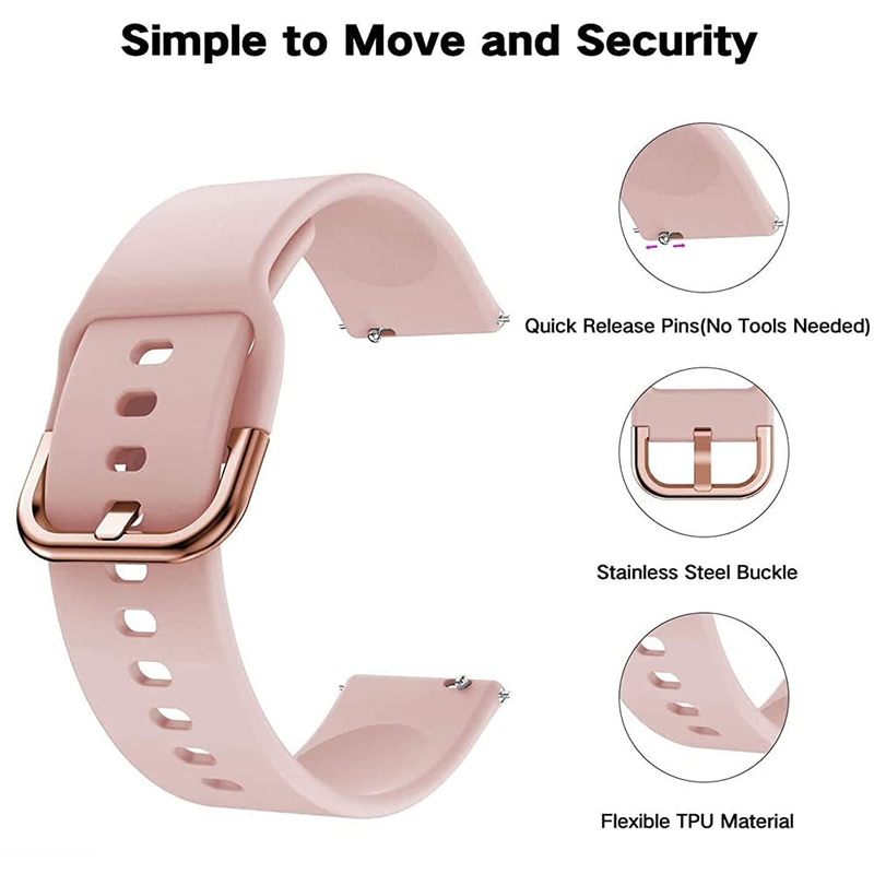 Pita silikon 20mm/22mm untuk A - Smartwatch Samsung Watches For Women ulasan dan harga