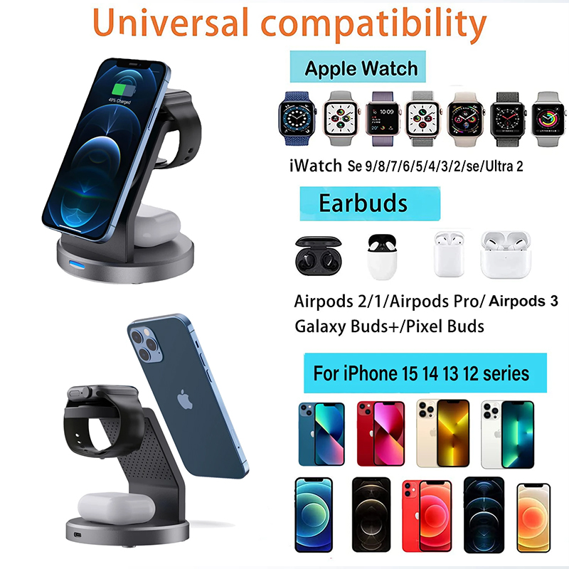 Stasiun Pengisian Daya Nirkabe - Smartwatch Apple Watch ulasan dan harga
