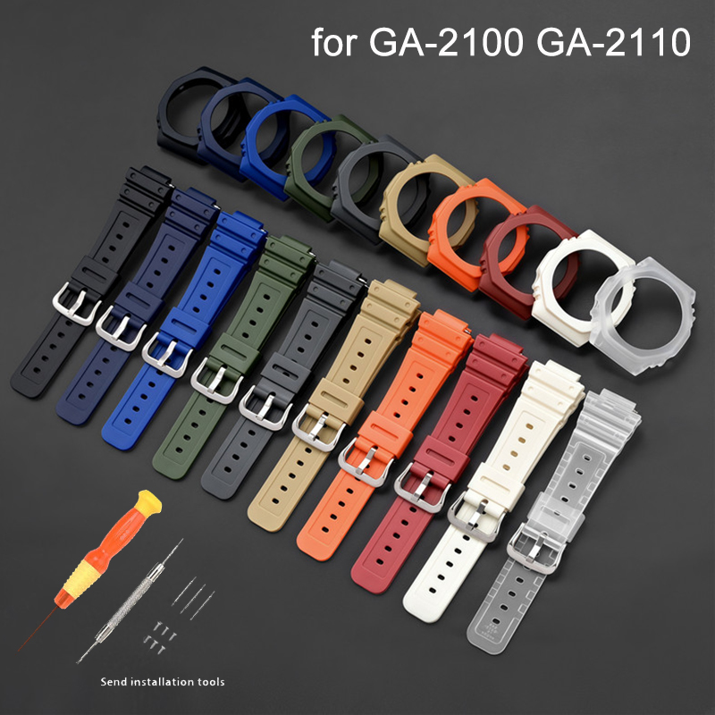 Tali Jam Tangan Karet, Casing  - Casio Watch G-Shock Ga-2100 ulasan dan harga